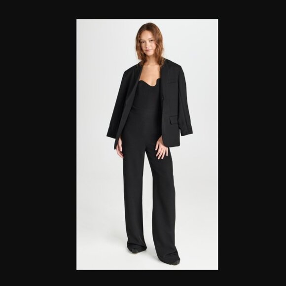 ANINE BING Quinn Single-Breasted Wool Blazer - Picture 5 of 5